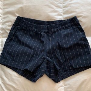 Casual Blue Shorts with Stretchy Waist